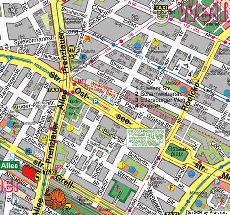 goethestraße map